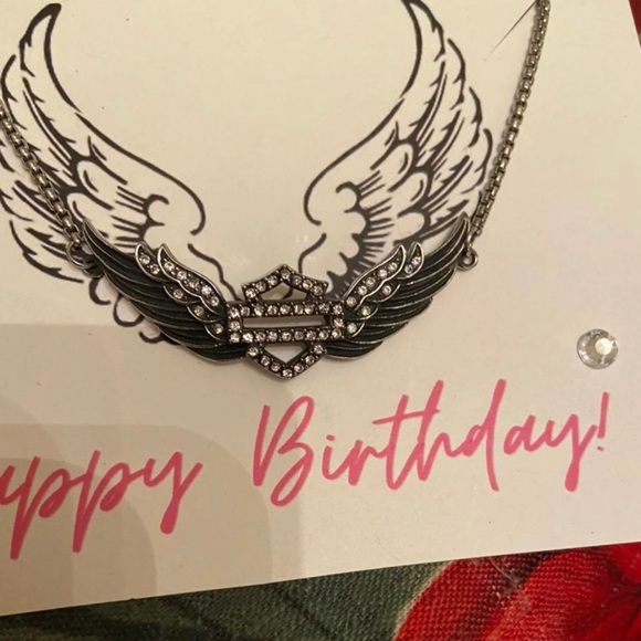 Happy Birthday Wing Womens Necklace Gift - Picture 5 of 7